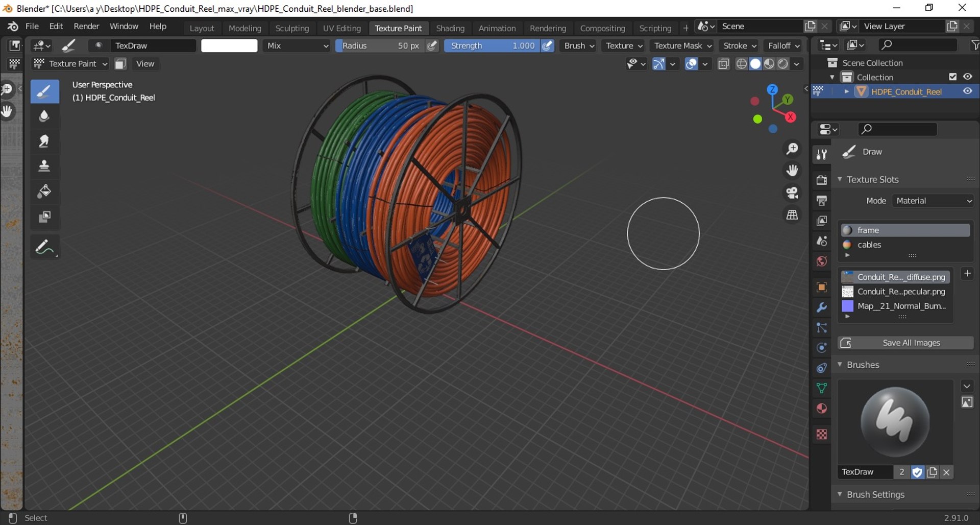 3D hdpe conduit reel model https://p.turbosquid.com/ts-thumb/p2/0mMorQ/h8/hdpeconduitreelmb3dmodel023/jpg/1612031681/1920x1080/fit_q87/aeffb5471d60ef7f2e5f6947c3e55996ba62ff37/hdpeconduitreelmb3dmodel023.jpg