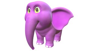 Cartoon Baby Elephant
