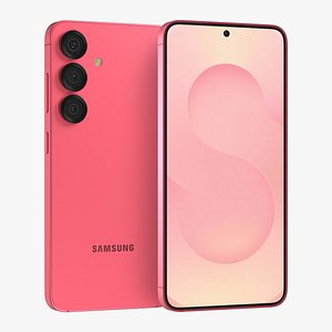 3D Samsung Galaxy S25 Pinkgold