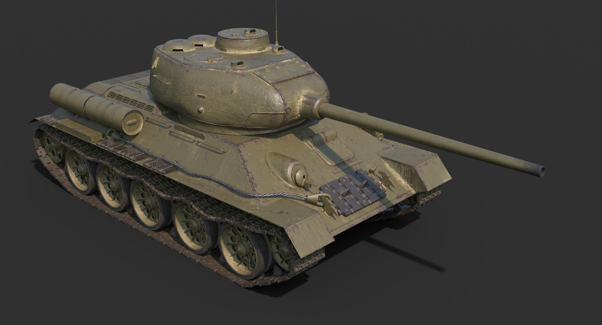 soviet tank t-34-85 green 3D model https://p.turbosquid.com/ts-thumb/p2/3dYTAH/mF4l14hp/7g/jpg/1547208686/1920x1080/fit_q87/26f2e60e7f909bccf714cb40ea2630e8bf2cdc5b/7g.jpg