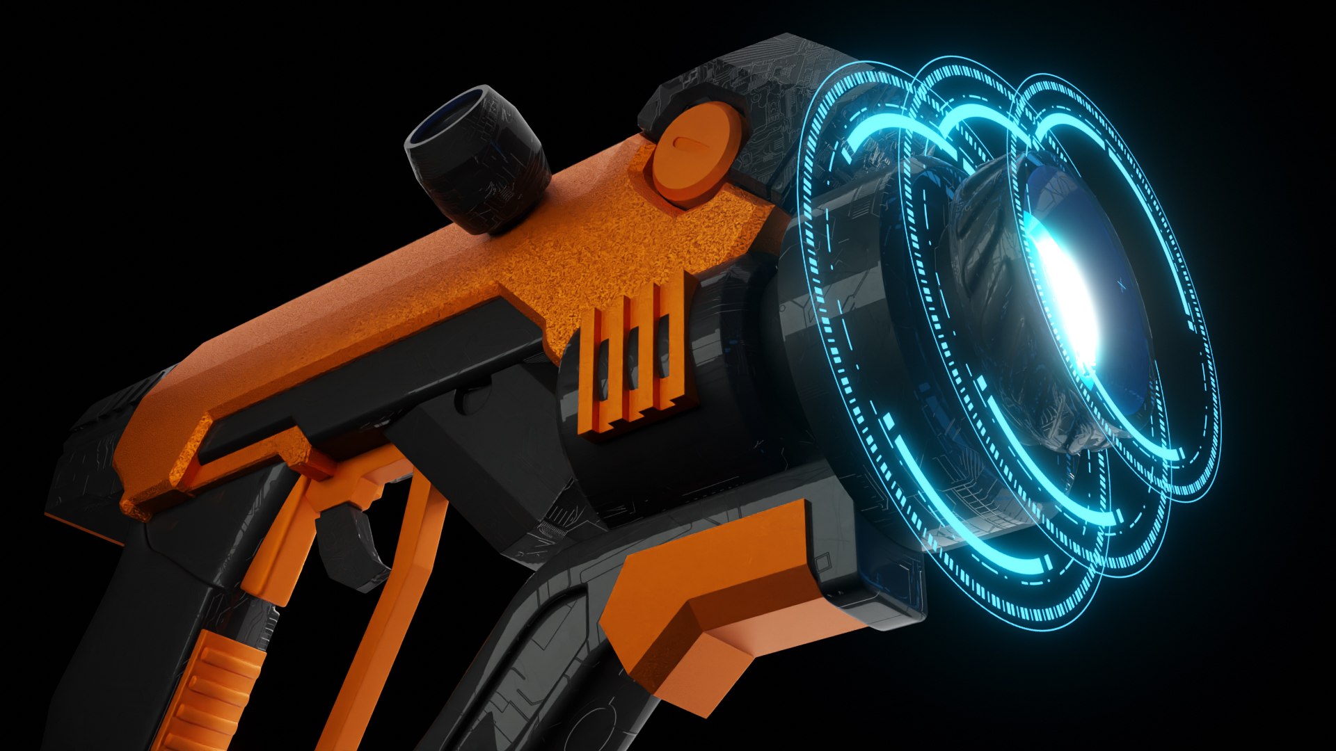 3D Sai-fi Gun - TurboSquid 2221928