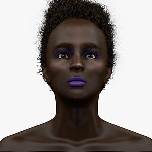 woman head l1156 3D model