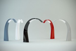 3d modern lamp model