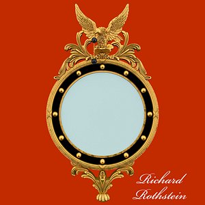 Federal Convex Girandole Mirror