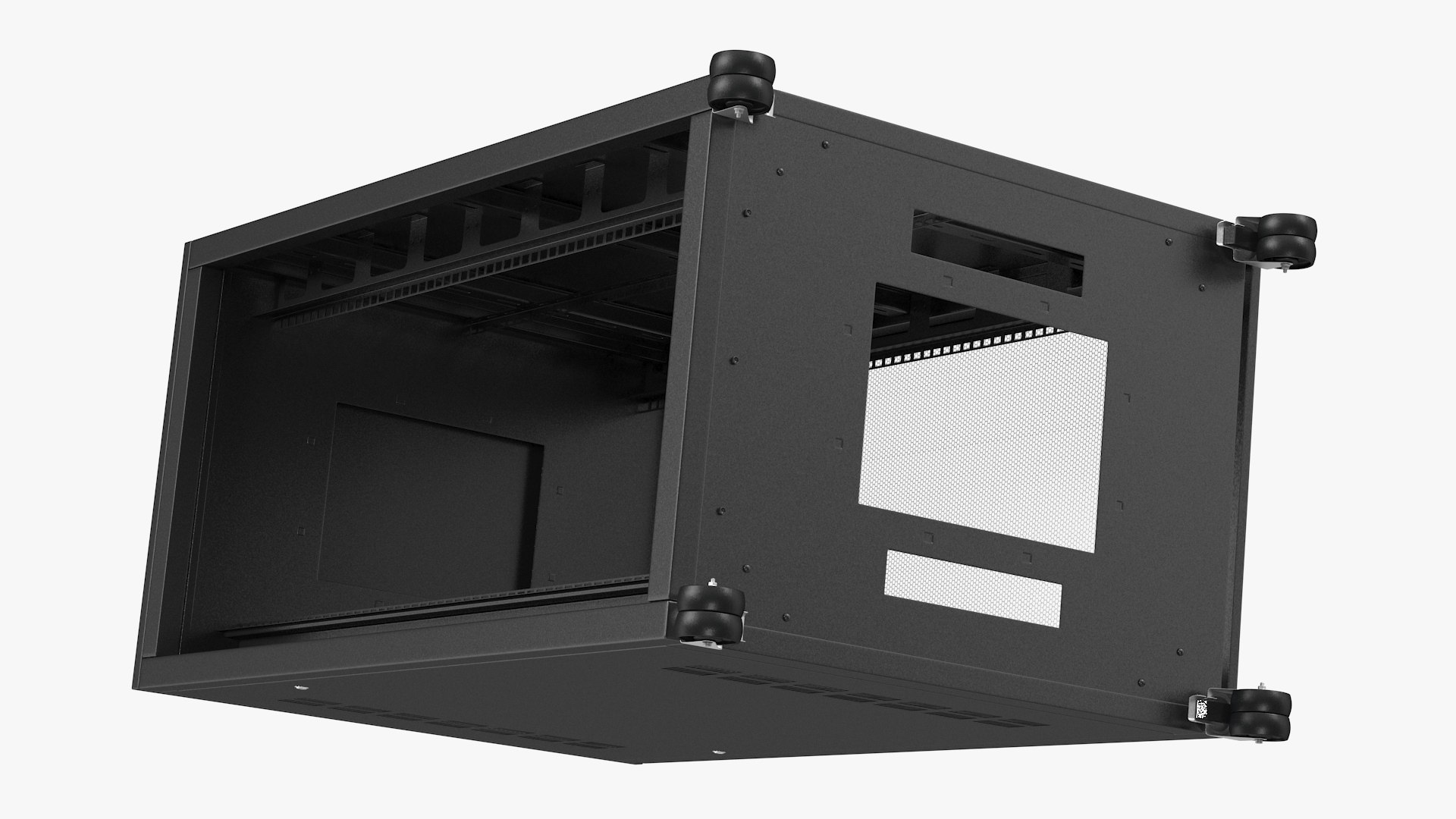 3D Floor Standing Rack Cabinet 27U Black Empty model https://p.turbosquid.com/ts-thumb/p2/C1NvcF/Hu/floorstandingrackcabinet27ublackemptymb3dmodel008/jpg/1643833442/1920x1080/fit_q87/b1cfaedf9fed077b6de9d3a1f96a22555e5d519e/floorstandingrackcabinet27ublackemptymb3dmodel008.jpg