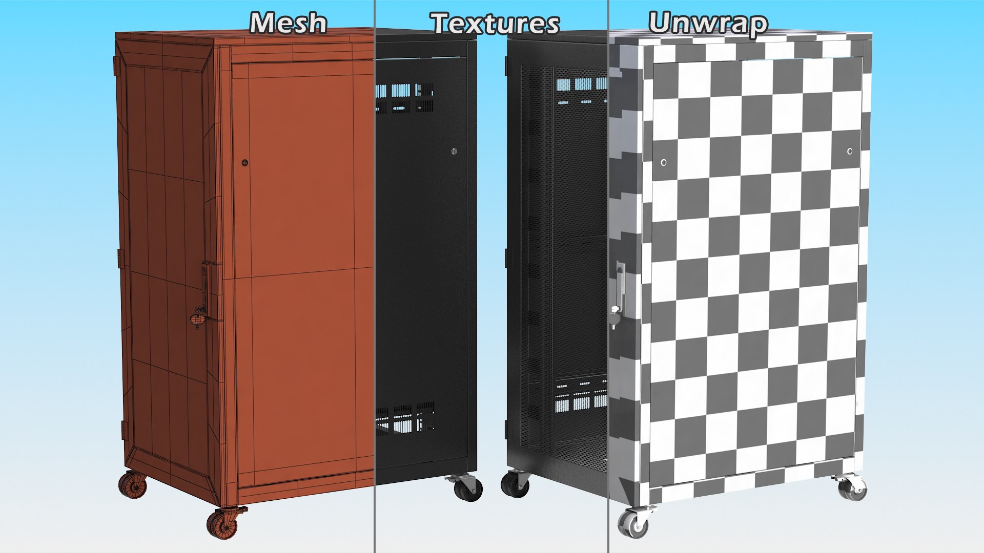 3D Floor Standing Rack Cabinet 27U Black Empty model https://p.turbosquid.com/ts-thumb/p2/C1NvcF/X6/floorstandingrackcabinet27ublackemptymb3dmodel017/jpg/1643833469/1920x1080/fit_q87/db0e23c03fb2b6d39556732fe3bb25f55aaf82b3/floorstandingrackcabinet27ublackemptymb3dmodel017.jpg