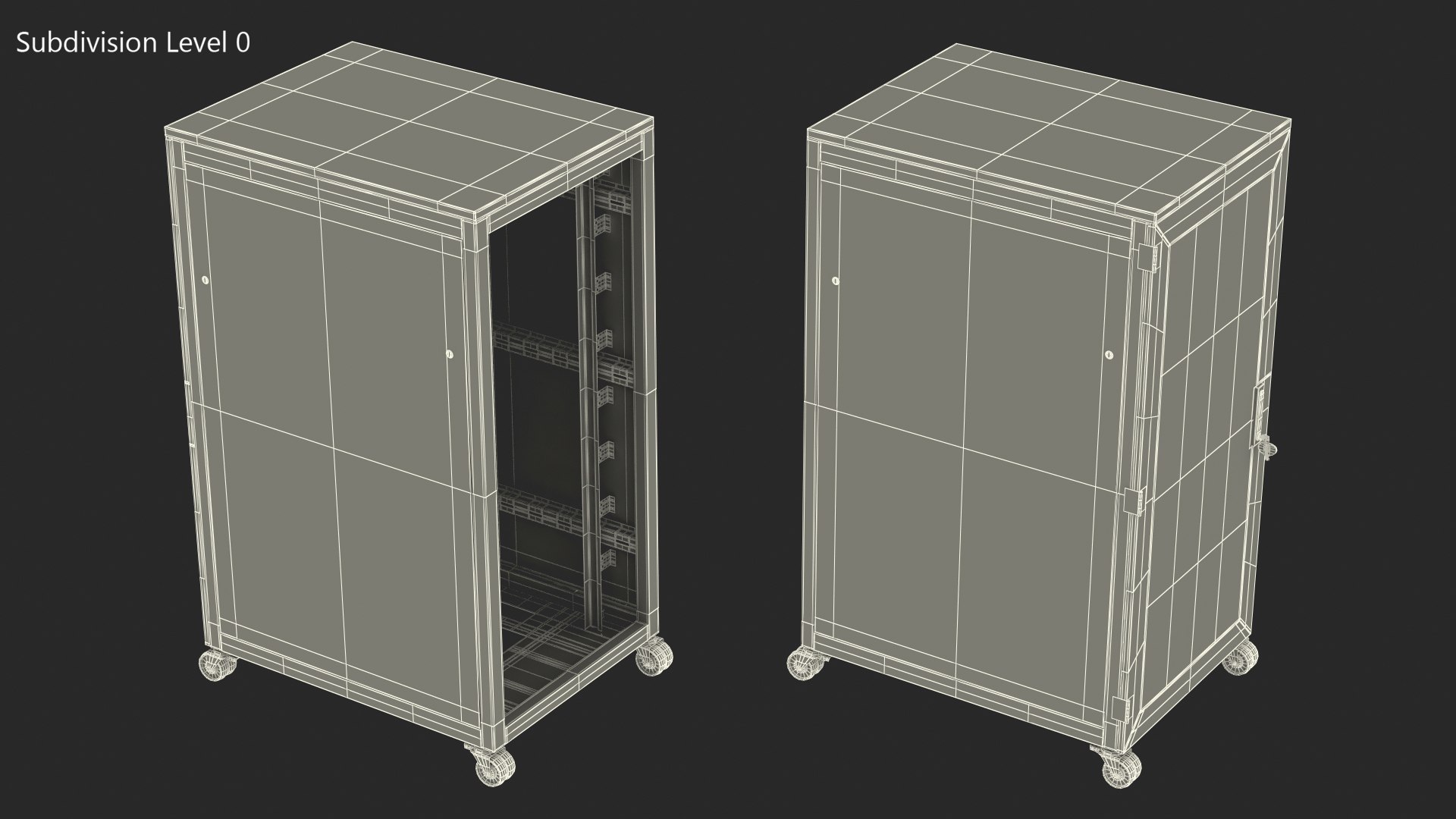 3D Floor Standing Rack Cabinet 27U Black Empty model https://p.turbosquid.com/ts-thumb/p2/C1NvcF/ai/floorstandingrackcabinet27ublackemptymb3dmodel018/jpg/1643833472/1920x1080/fit_q87/3947ae4b1ed68ccbc6b2f8f3024beddd0f17040d/floorstandingrackcabinet27ublackemptymb3dmodel018.jpg