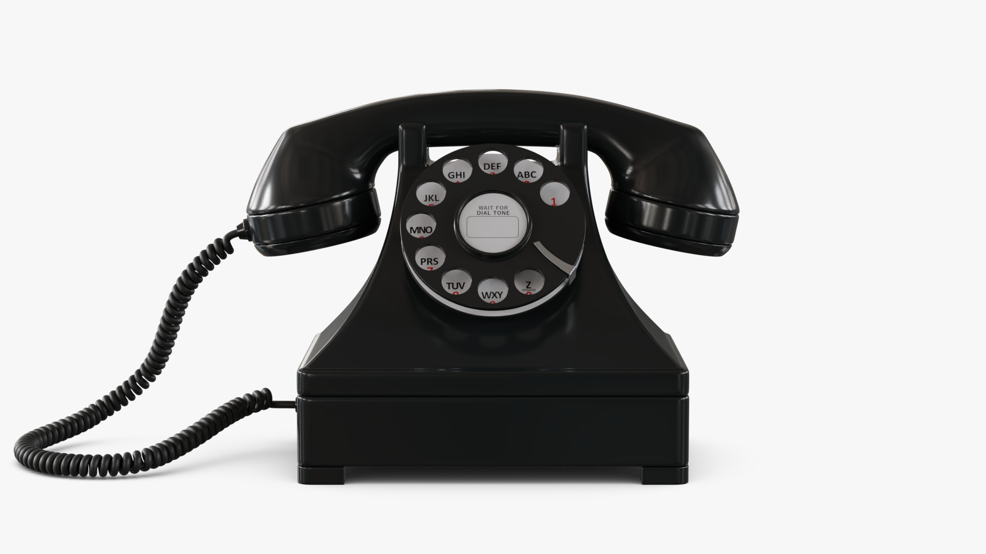 Retro Phone Model - TurboSquid 1490148