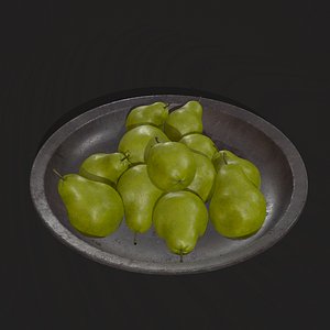 Pears Bowl 3D model