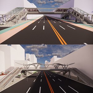 3D Pedestrian Bridge -A7