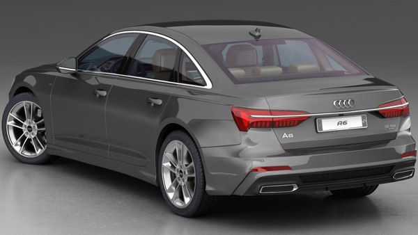 3D audi a6 2019 interior model - TurboSquid 1326803