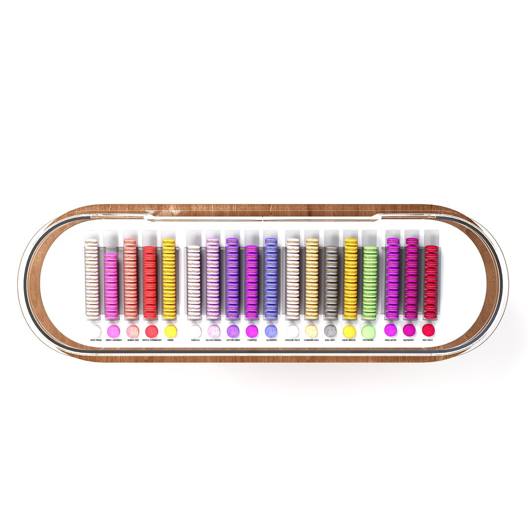 Macarons Display MD01 3D model https://p.turbosquid.com/ts-thumb/p2/Km7DaP/FR/view11/jpg/1773043285/1920x1080/fit_q87/b9cb24af2b65bcce287babeb5515f0077c4b243e/view11.jpg