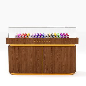 Macarons Display MD01 3D model