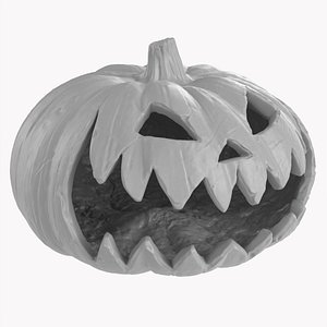 Pumpkin Head 01 3D model