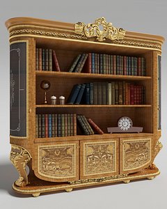 classic bookcase model