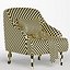 Sillón tapizado Aubrey