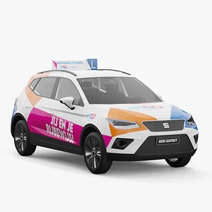 Seat Arona 2018 lowpoly 3D