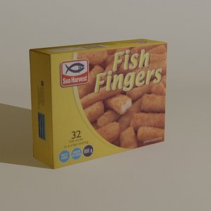 3d model sea harvest fish