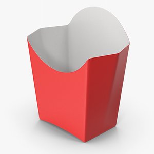 Fries Paper Box model