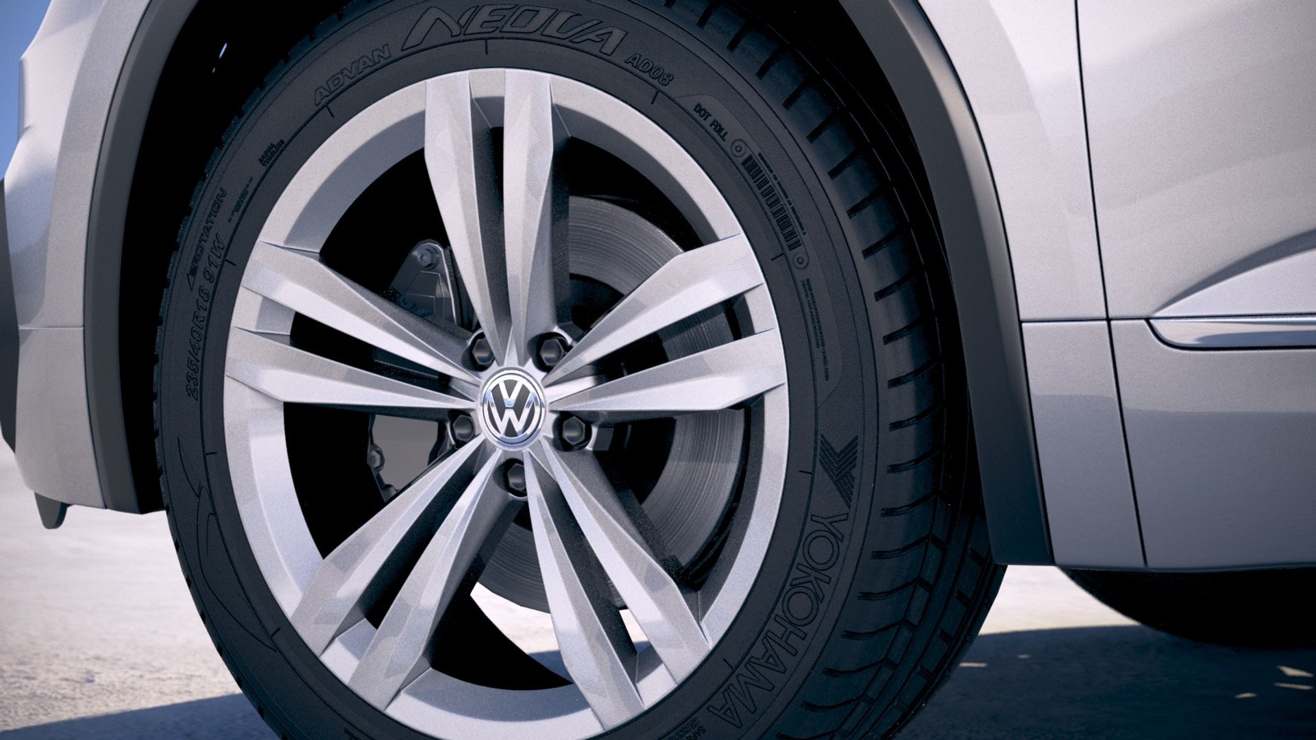 3D volkswagen atlas r-line - TurboSquid 1192007