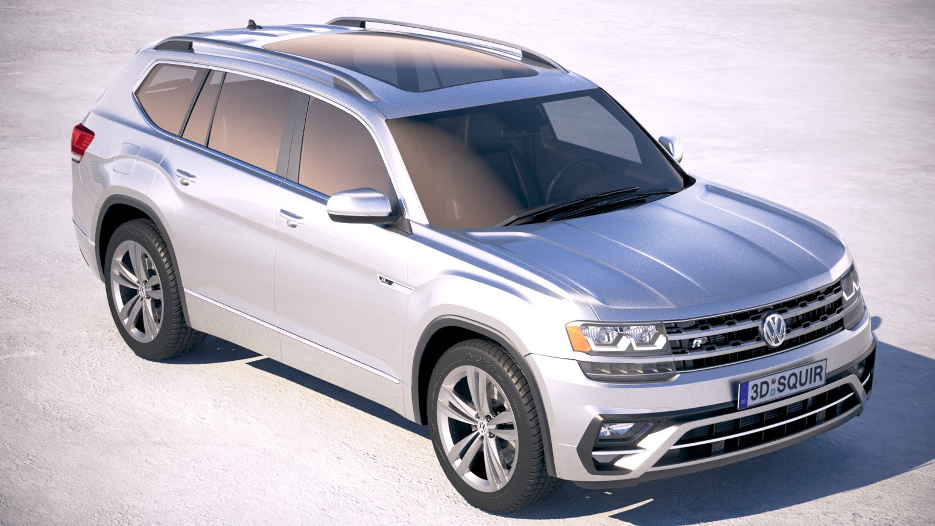 3D volkswagen atlas r-line - TurboSquid 1192007