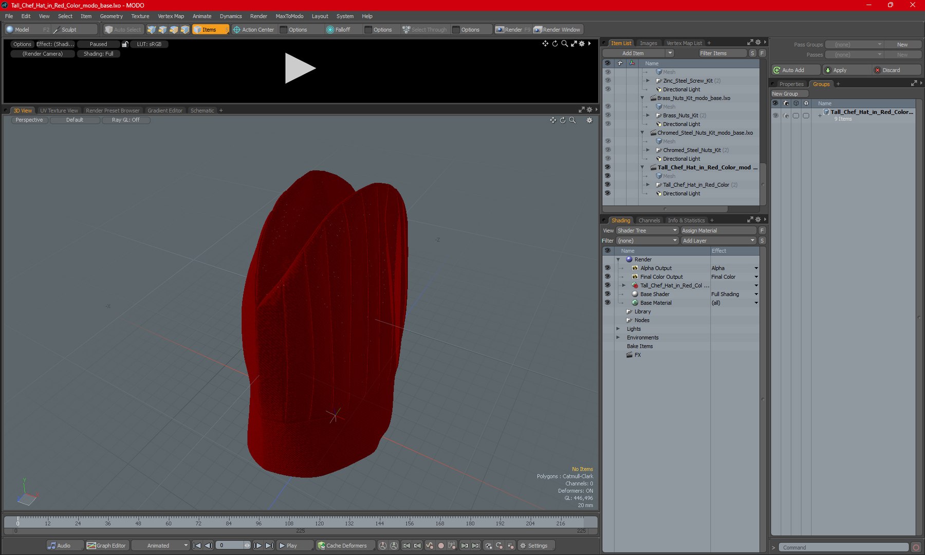 Tall Chef Hat in Red Color 3D model https://p.turbosquid.com/ts-thumb/p2/sJXKNF/ZM/tall_chef_hat_in_red_color_1004/jpg/1721288405/1920x1080/fit_q87/08831f28babc9c1f836dddca4f5b37b7be942b52/tall_chef_hat_in_red_color_1004.jpg