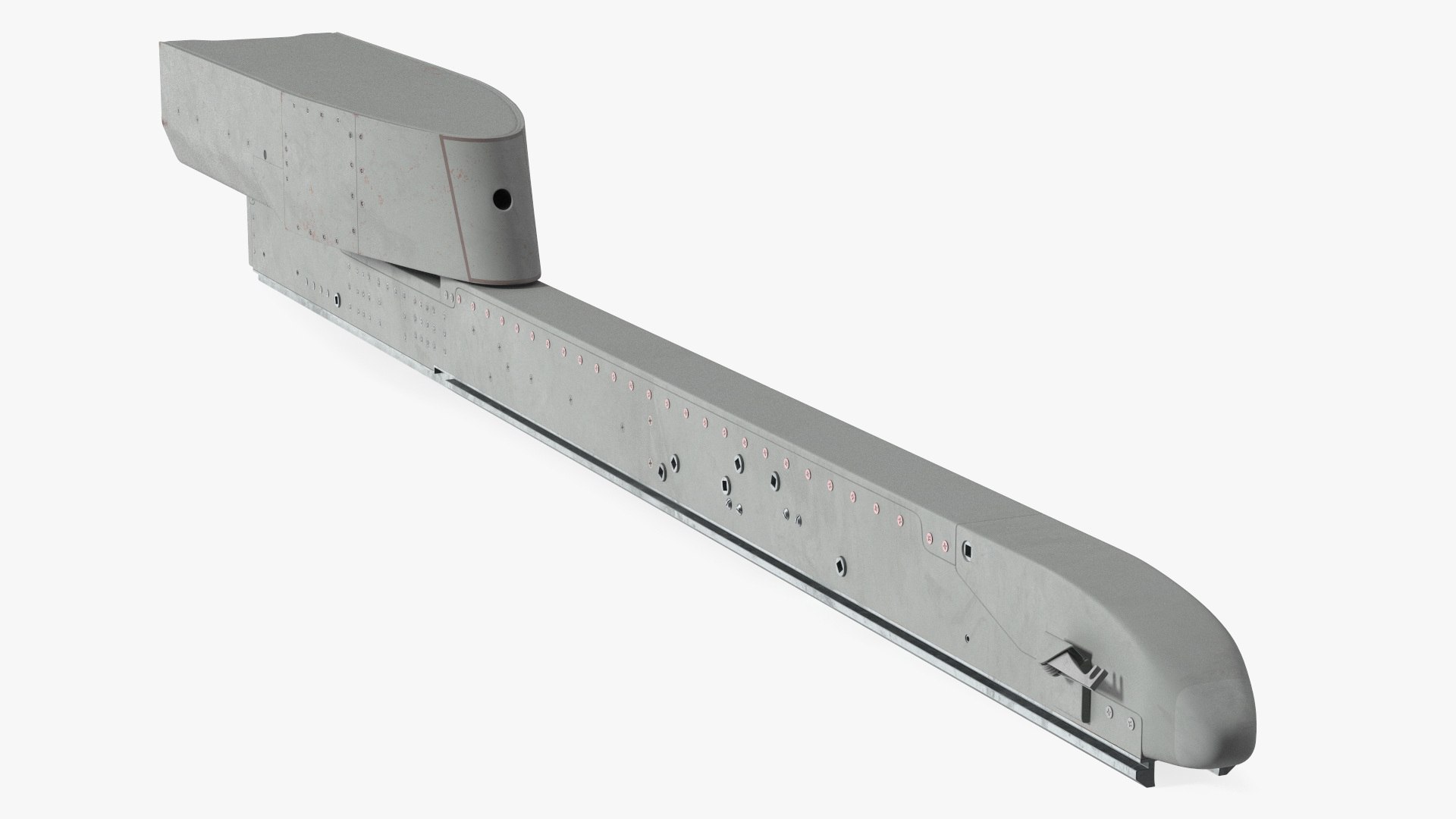 Missile Launcher with Mount 3D model preview