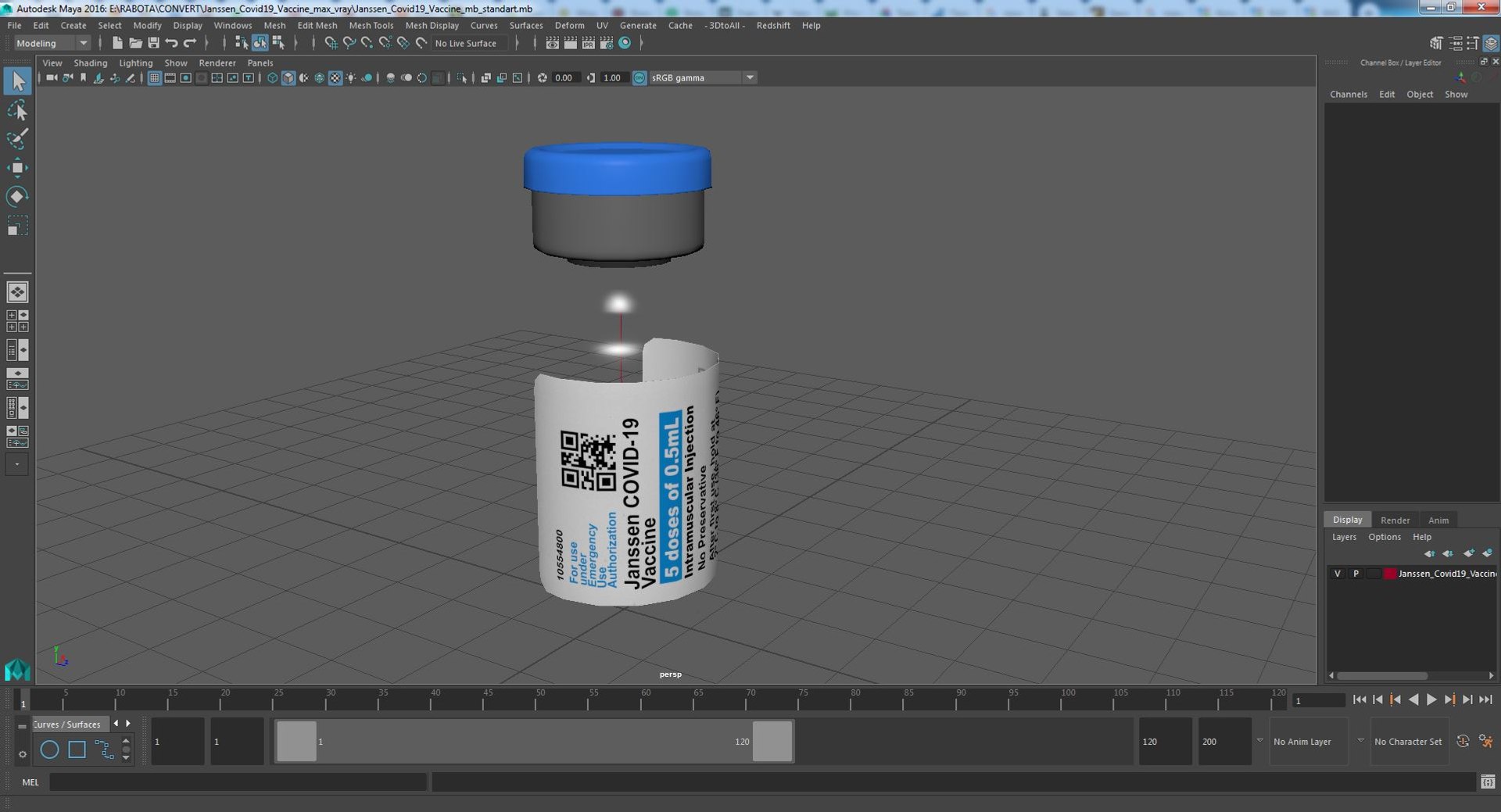 Janssen Covid19 Vaccine 3D model https://p.turbosquid.com/ts-thumb/p2/vL4t6N/4a/janssencovid19vaccine3dmodel021/jpg/1636963053/1920x1080/fit_q87/94c9696124fae683cb3d32e107ae10a001ee92c5/janssencovid19vaccine3dmodel021.jpg