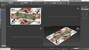 Game card king 3D model