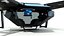 Concept de science-fiction de drone intelligent
