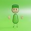 Character rigged and Animated