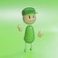 Character rigged and Animated