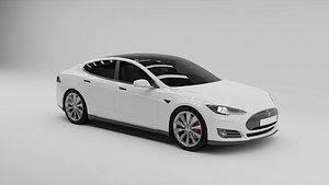 3D Tesla Model S model