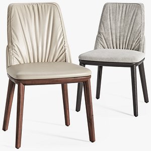 Belinda wood chair 3ds Max2015 vray 3D model