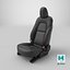 Tesla Model 3 Asiento Derecho Cuero Negro