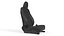 Tesla Model 3 Asiento Derecho Cuero Negro
