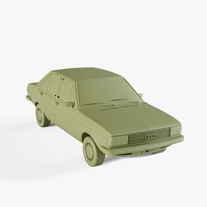 3D model Audi 80 1976