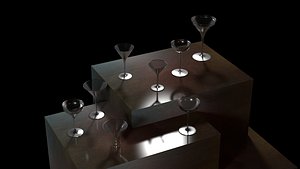 OBJ file Martini Glass 🏠・3D print design to download・Cults