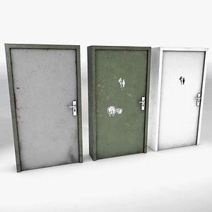 3D Basic Door model