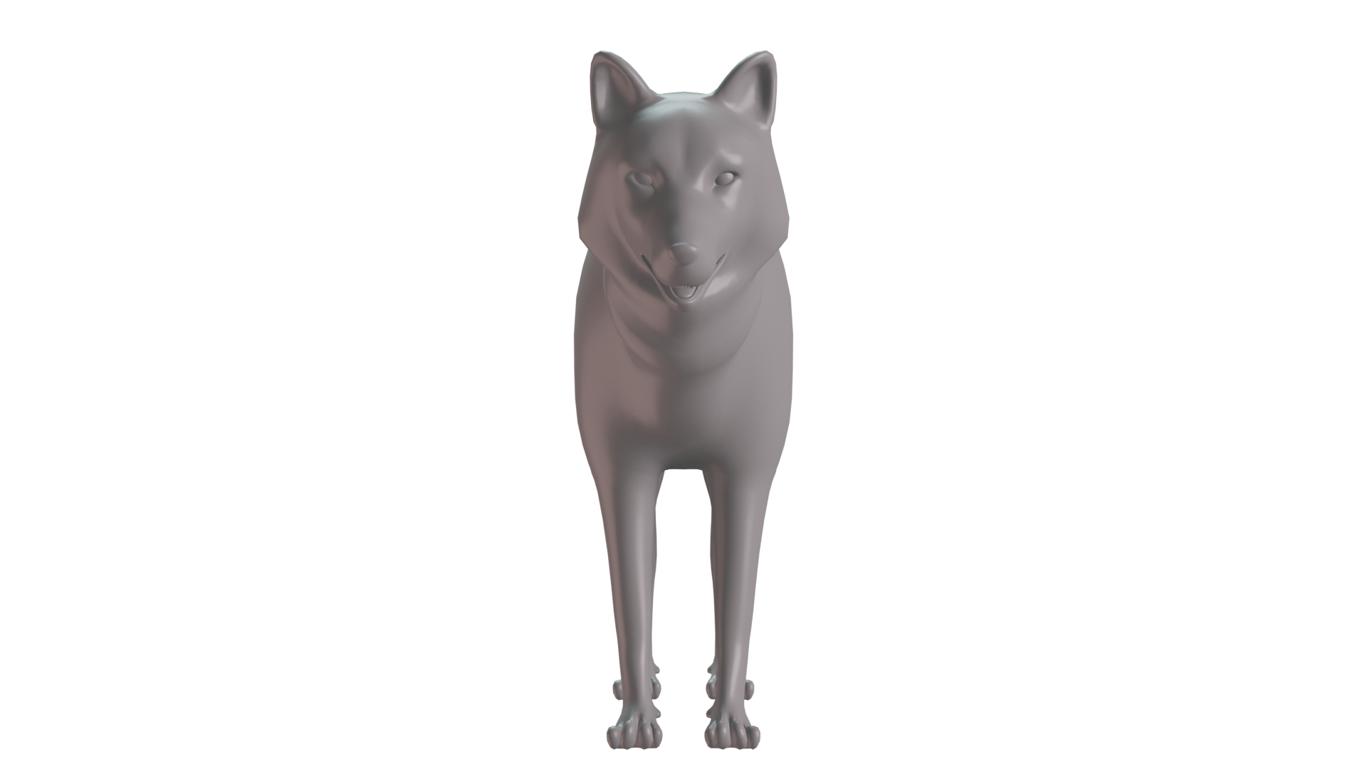 3D Wolf Modelled - TurboSquid 1581024