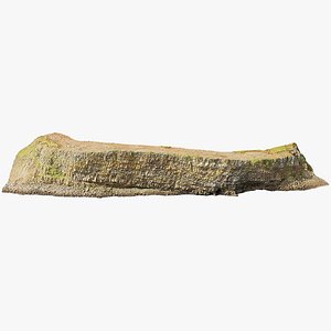 Coastal Cliff Formation - 3D PBR Model 3D