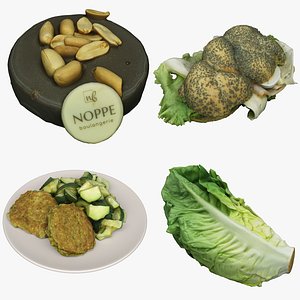 3D Food Collection 23 Mixed model