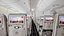Aircraft A380 Interior cabin 3D model 3D model