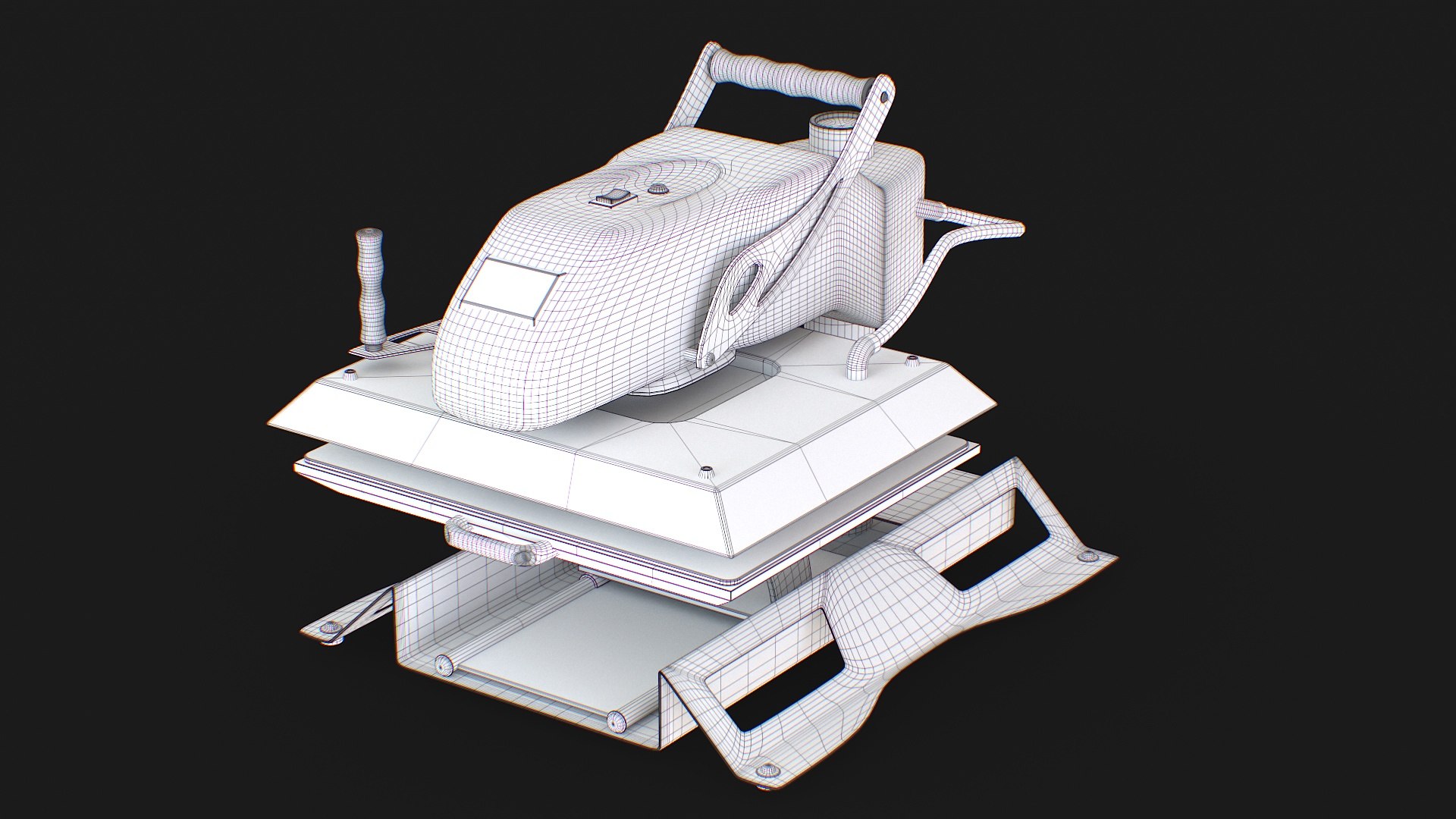 3D ST 4050H Sublimation T Shirt Heat Press Machine - Flat Bed Iron Low-poly 3D model model https://p.turbosquid.com/ts-thumb/p3/TM5GfJ/4q/01024/jpg/1684122624/1920x1080/fit_q87/0fd04af37437304b694b593d1e951d6bc6a74982/01024.jpg