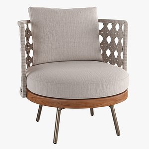 3D model Torii Nest Outdoor Armchair