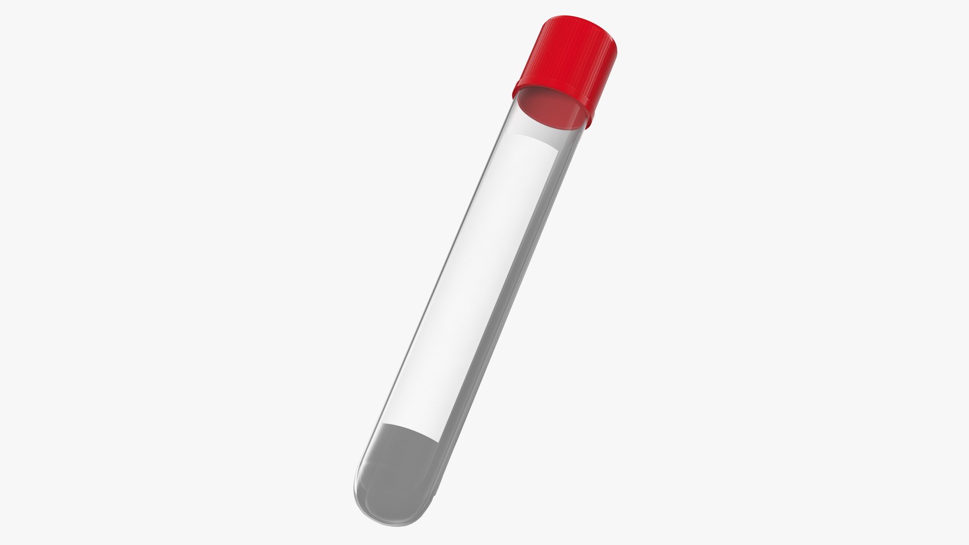 Sealed Test Tube 3D model preview
