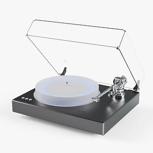 3D AVM ROTATION R 5 3 Aluminium Black model