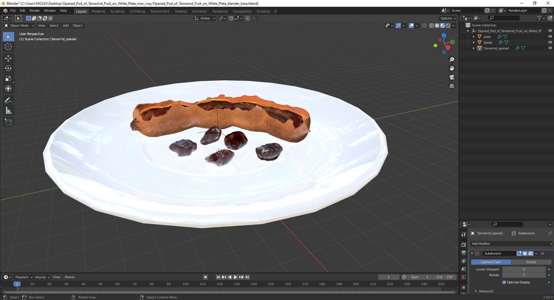 Opened Pod of Tamarind Fruit on White Plate 3D https://p.turbosquid.com/ts-thumb/p3/bqLWAV/zY/openedpodoftamarindfruitonwhiteplatemb3dmodel019/jpg/1694117661/1920x1080/fit_q87/c33c50a473441049512e492e7a82232e5de02486/openedpodoftamarindfruitonwhiteplatemb3dmodel019.jpg