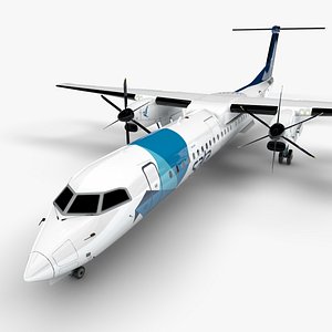 3D SATA - Air Acores Bombardier DHC-8 Q400 Dash 8 L1534 model