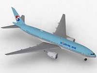 Boeing 777-200 ER Korean Air